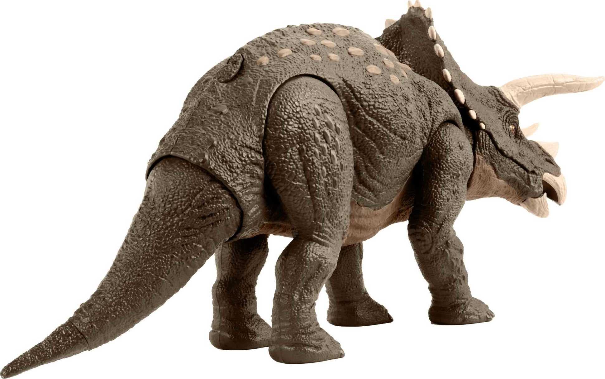 Foto 7 pulgar | Juguete De Dinosaurio Mattel Jurassic World Habitat Defender Triceratops - Venta Internacional.