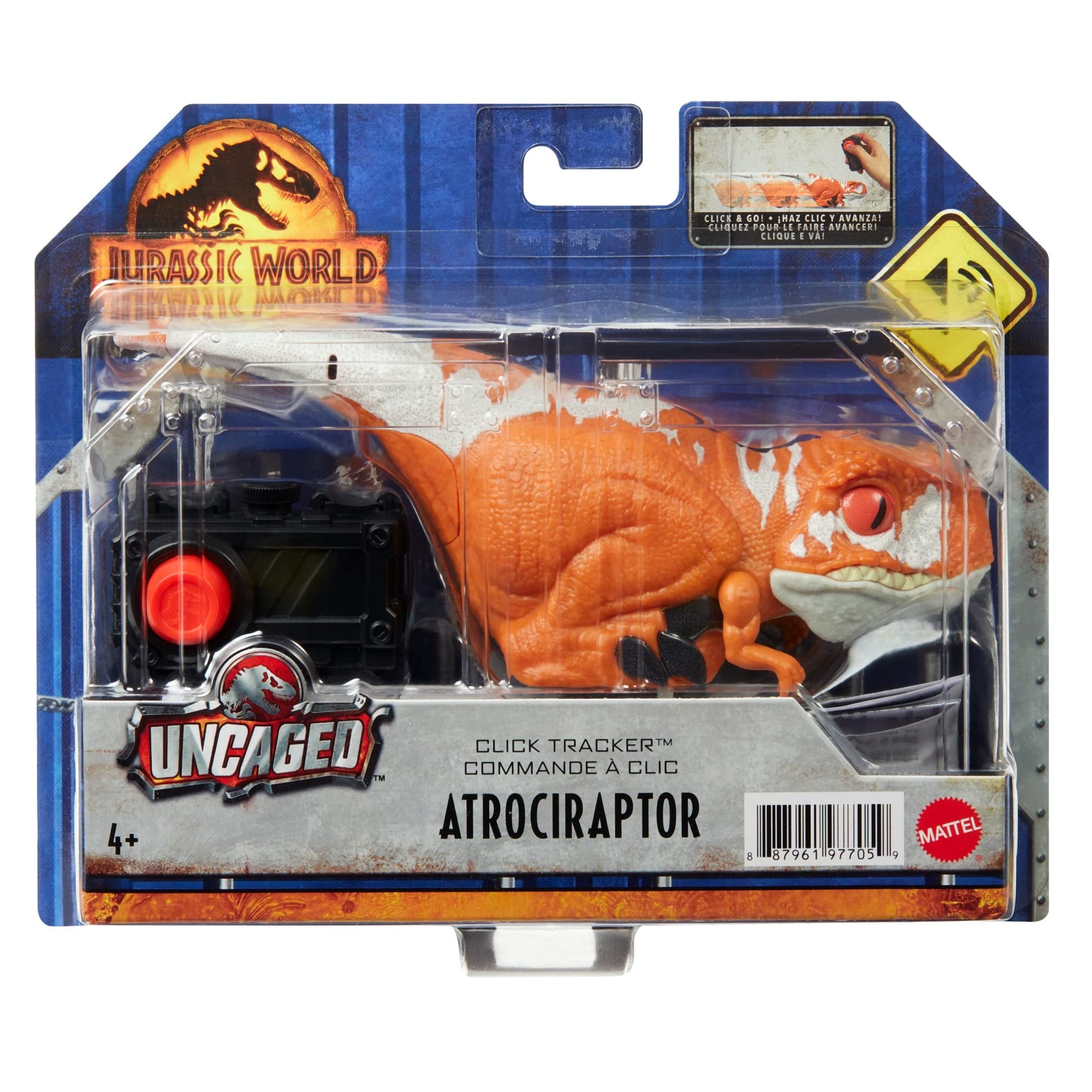 Foto 6 pulgar | Figura De Acción Mattel Jurassic World Dominion Atrociraptor - Venta Internacional.