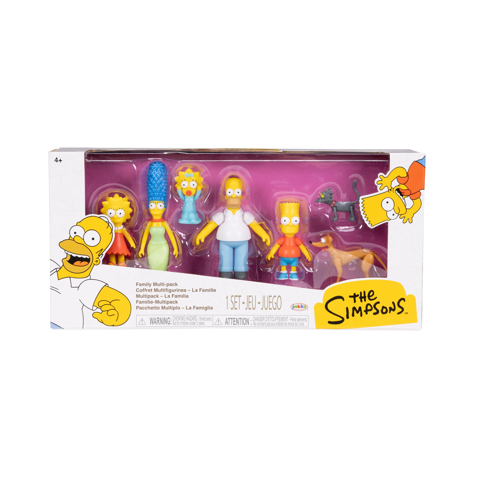 Foto 4 pulgar | Figuras De Acción Disney La Familia Simpson A Escala De 2,5 Pulgadas - Venta Internacional.