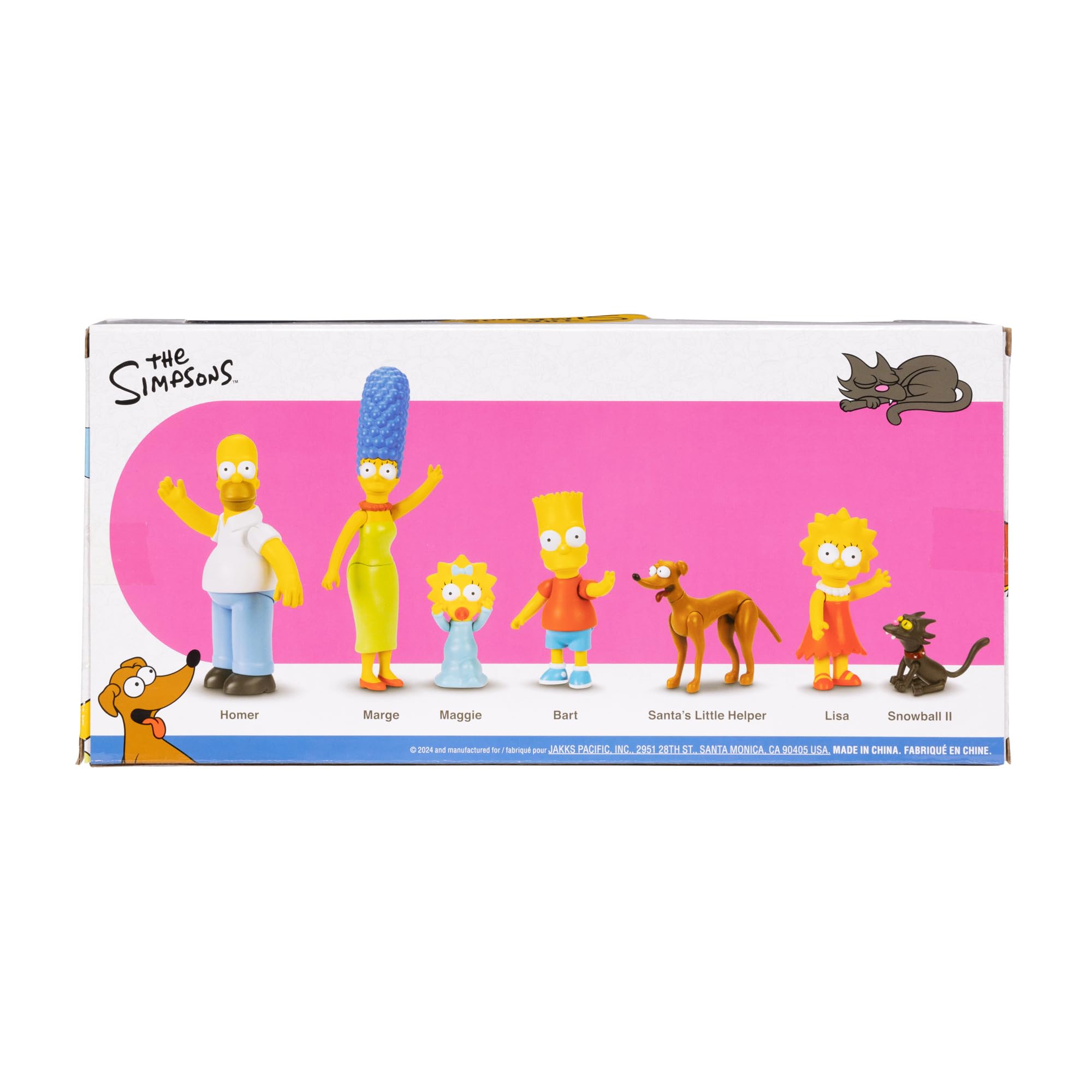 Foto 5 pulgar | Figuras De Acción Disney La Familia Simpson A Escala De 2,5 Pulgadas - Venta Internacional.