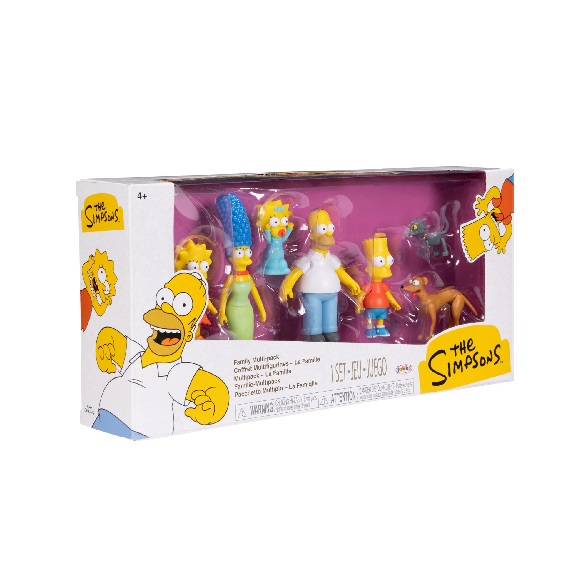Foto 6 pulgar | Figuras De Acción Disney La Familia Simpson A Escala De 2,5 Pulgadas - Venta Internacional.