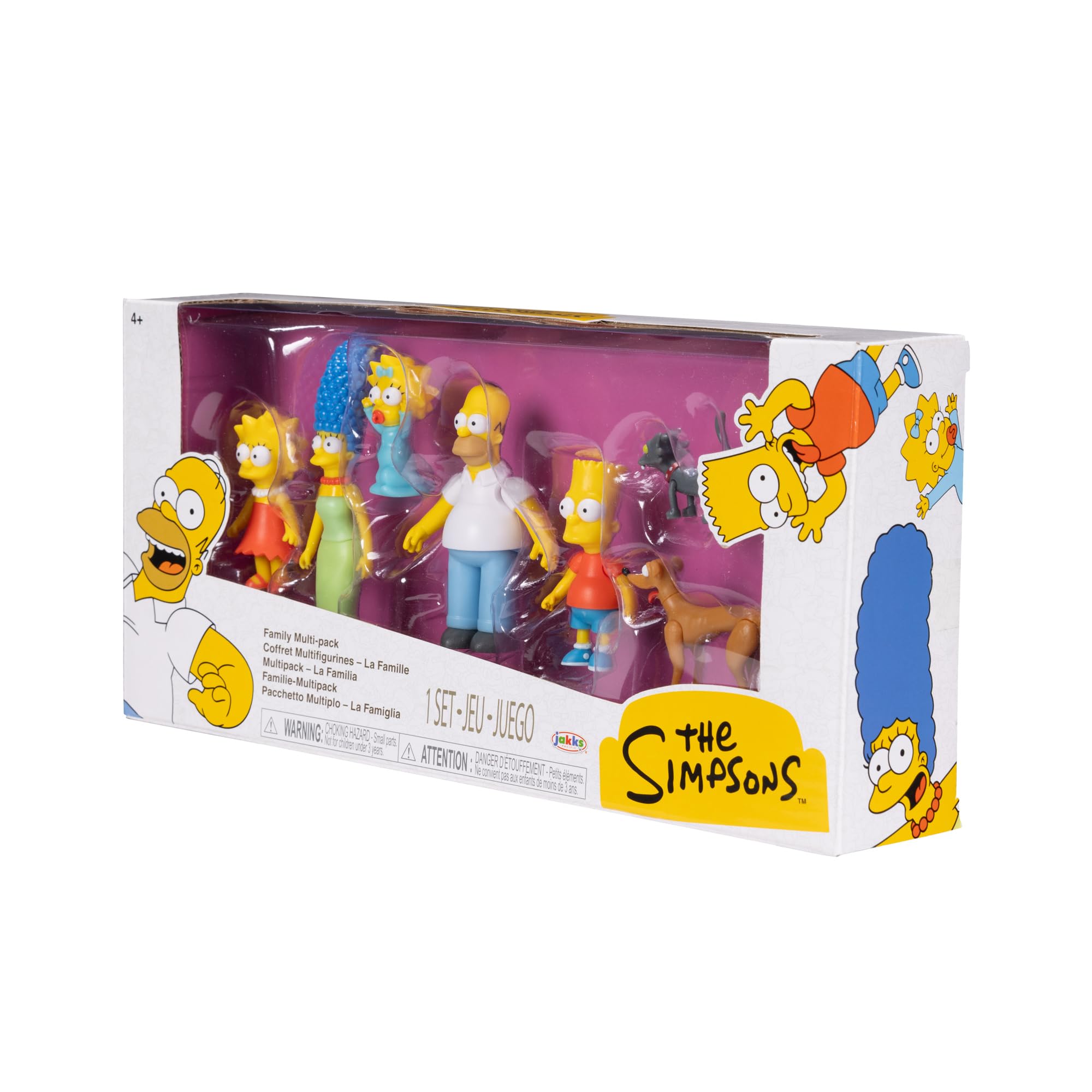 Foto 7 pulgar | Figuras De Acción Disney La Familia Simpson A Escala De 2,5 Pulgadas - Venta Internacional.
