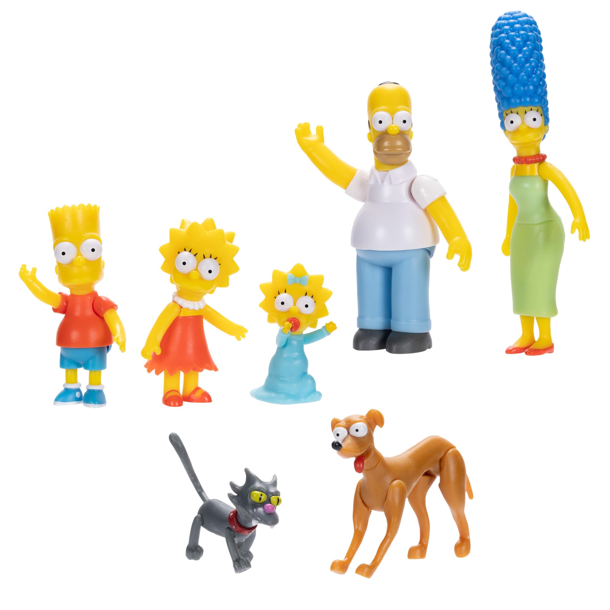 Foto 8 pulgar | Figuras De Acción Disney La Familia Simpson A Escala De 2,5 Pulgadas - Venta Internacional.