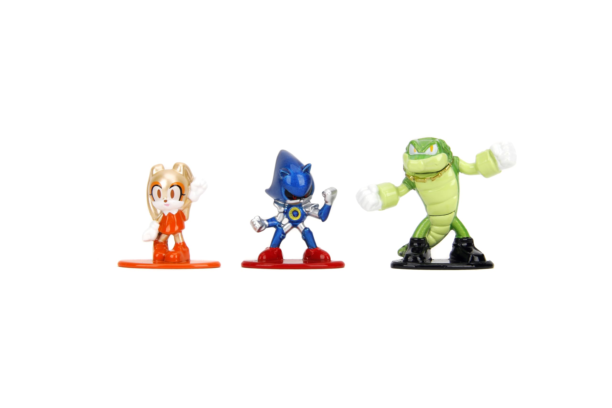 Foto 4 pulgar | Figuras Fundidas A Presión De Sonic The Hedgehog De Jada Toys, Paquete De 18 Unidades, 4 Cm - Venta Internacional.