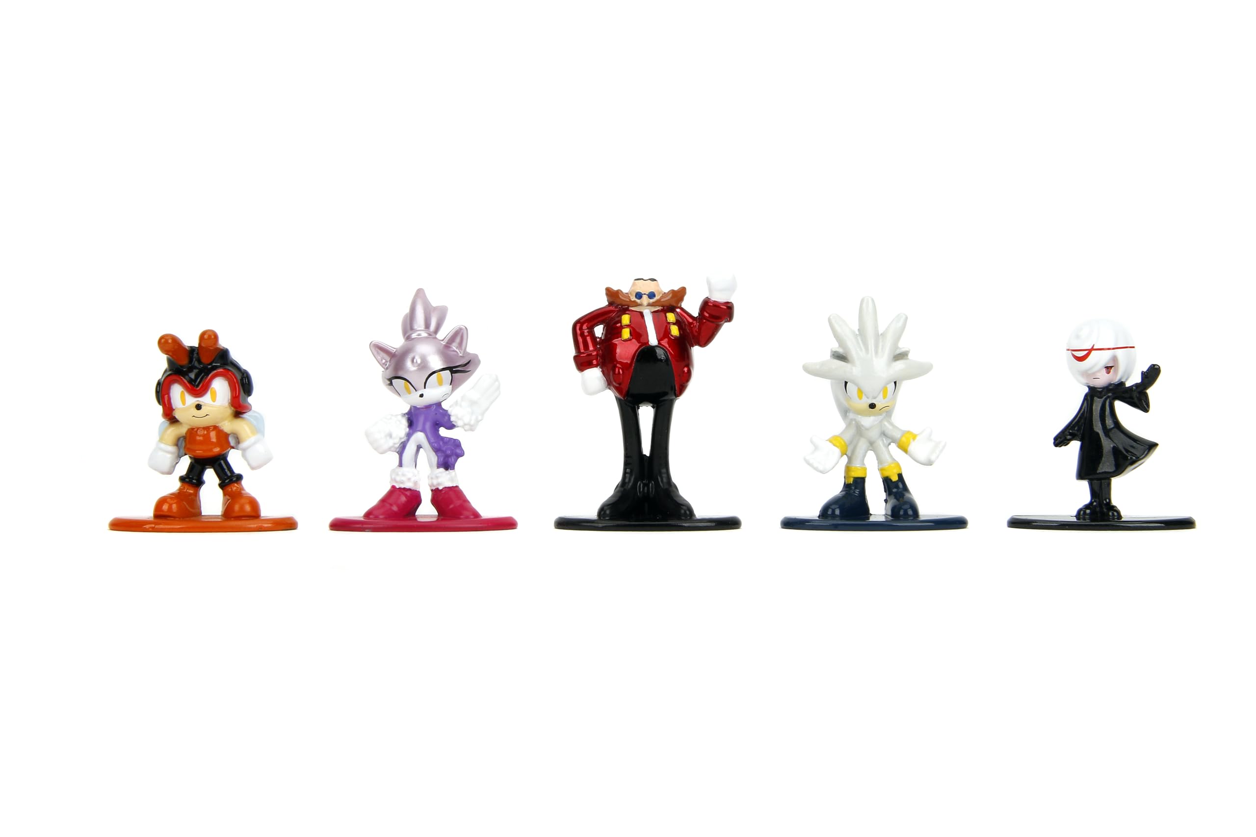 Foto 5 pulgar | Figuras Fundidas A Presión De Sonic The Hedgehog De Jada Toys, Paquete De 18 Unidades, 4 Cm - Venta Internacional.