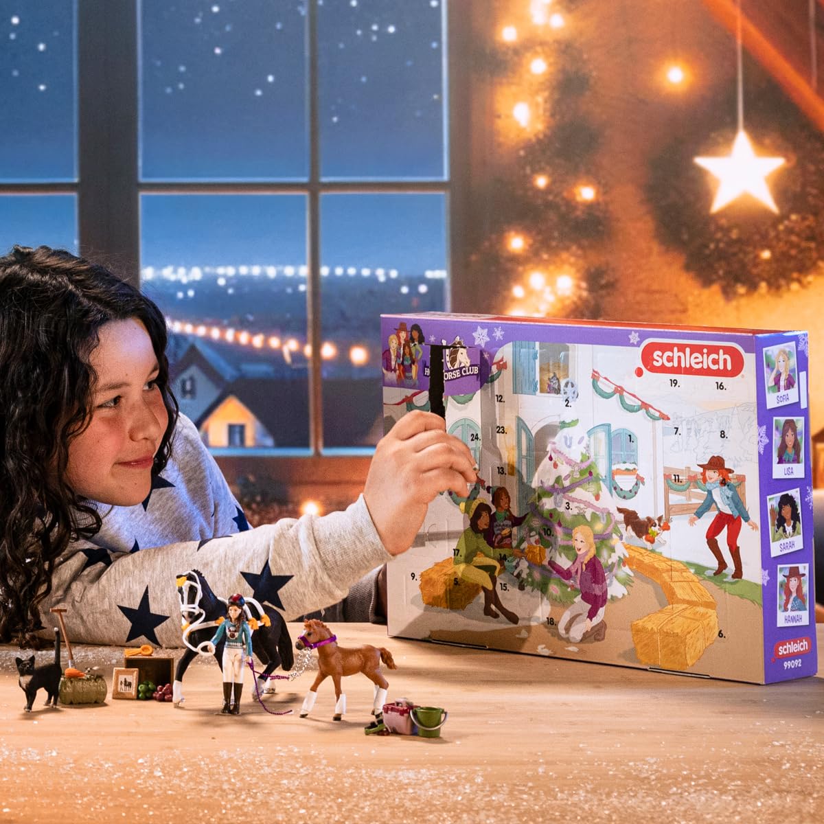Foto 2 | Calendario De Adviento Schleich Horse Club Con Accesorios - Venta Internacional.