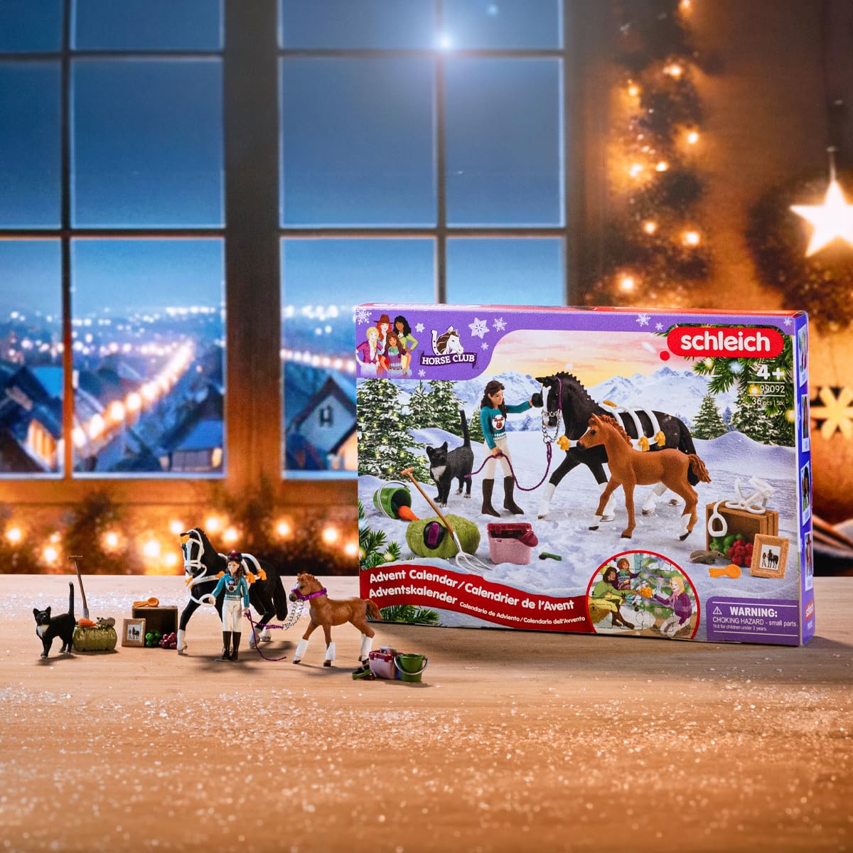Foto 4 pulgar | Calendario De Adviento Schleich Horse Club Con Accesorios - Venta Internacional.