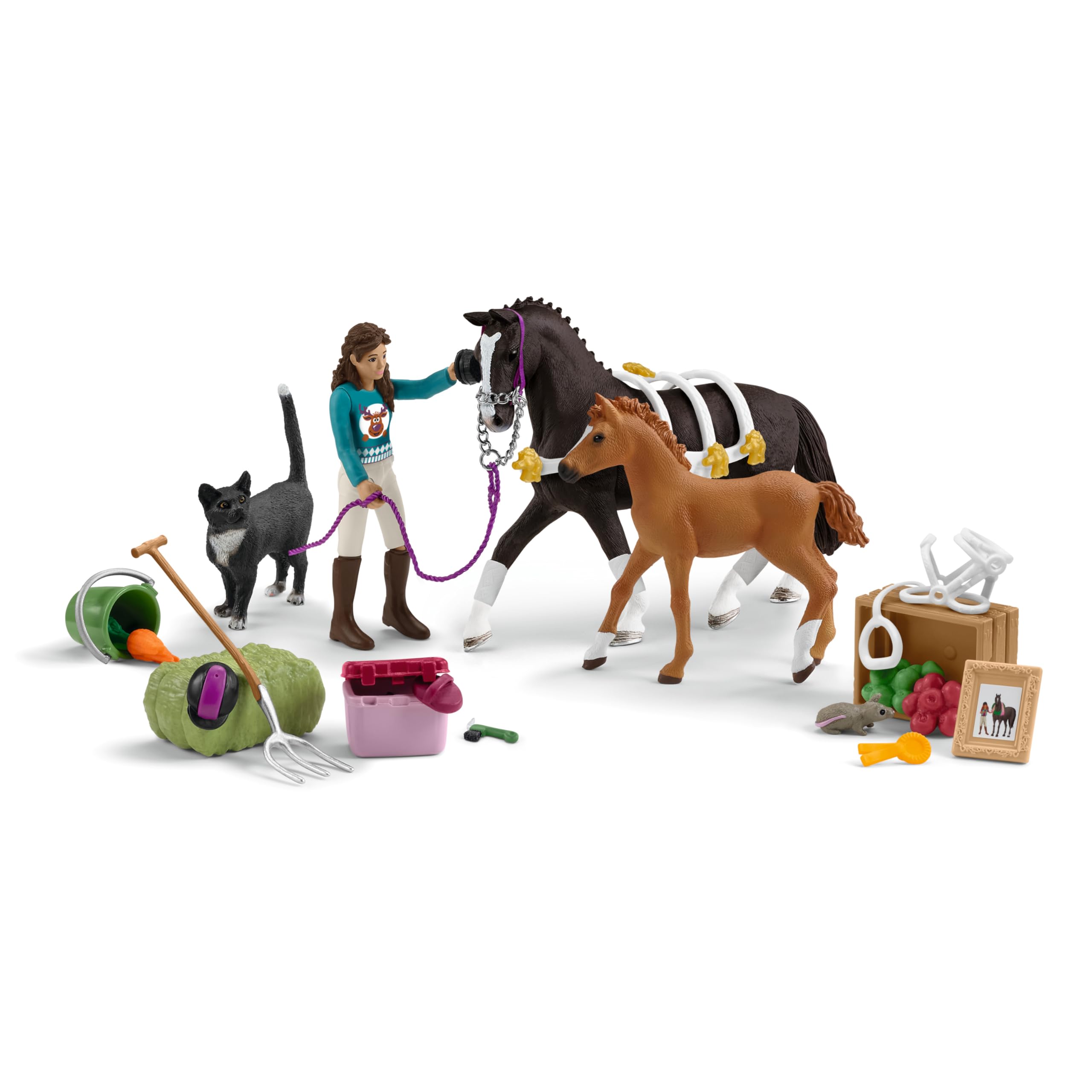 Foto 5 pulgar | Calendario De Adviento Schleich Horse Club Con Accesorios - Venta Internacional.