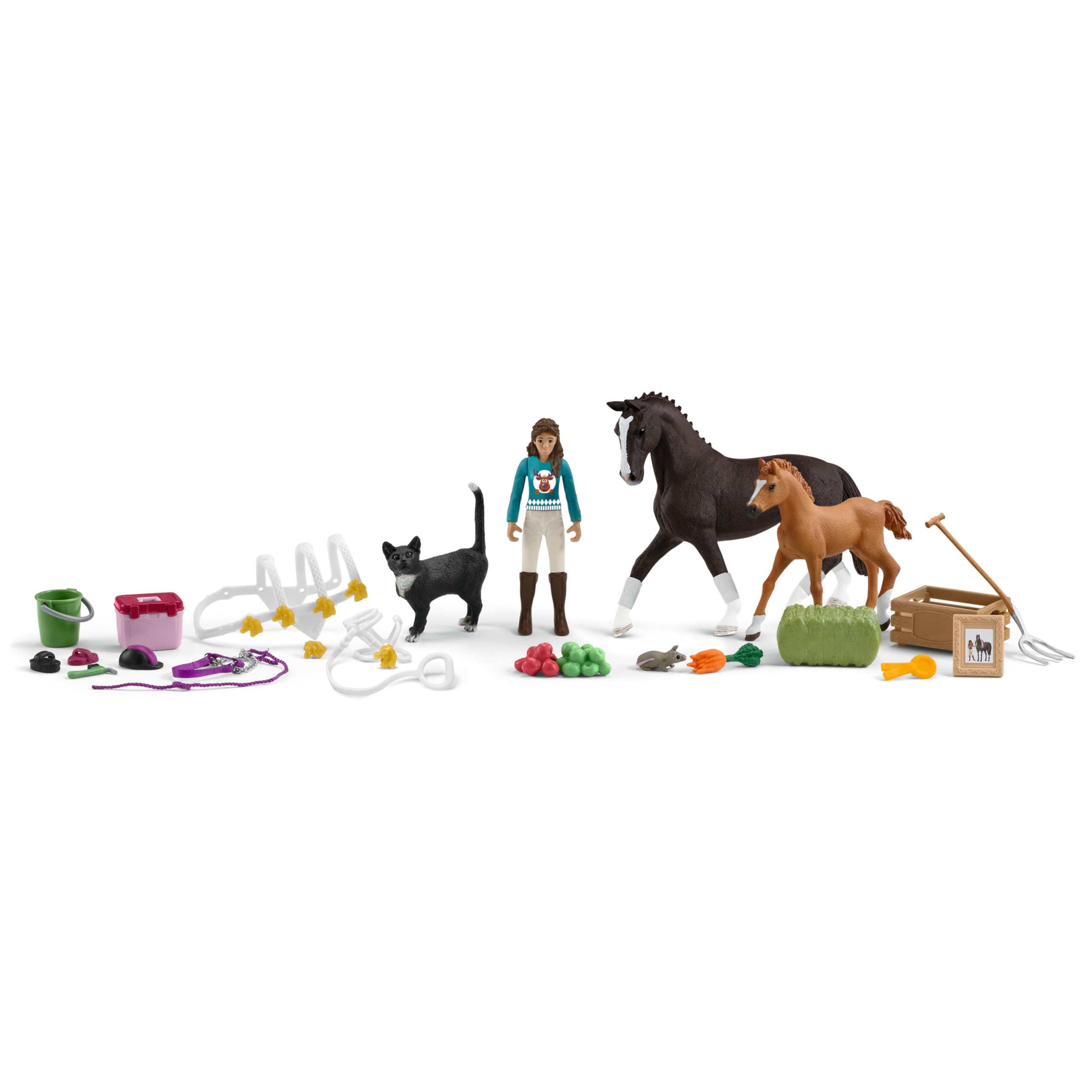 Foto 6 pulgar | Calendario De Adviento Schleich Horse Club Con Accesorios - Venta Internacional.