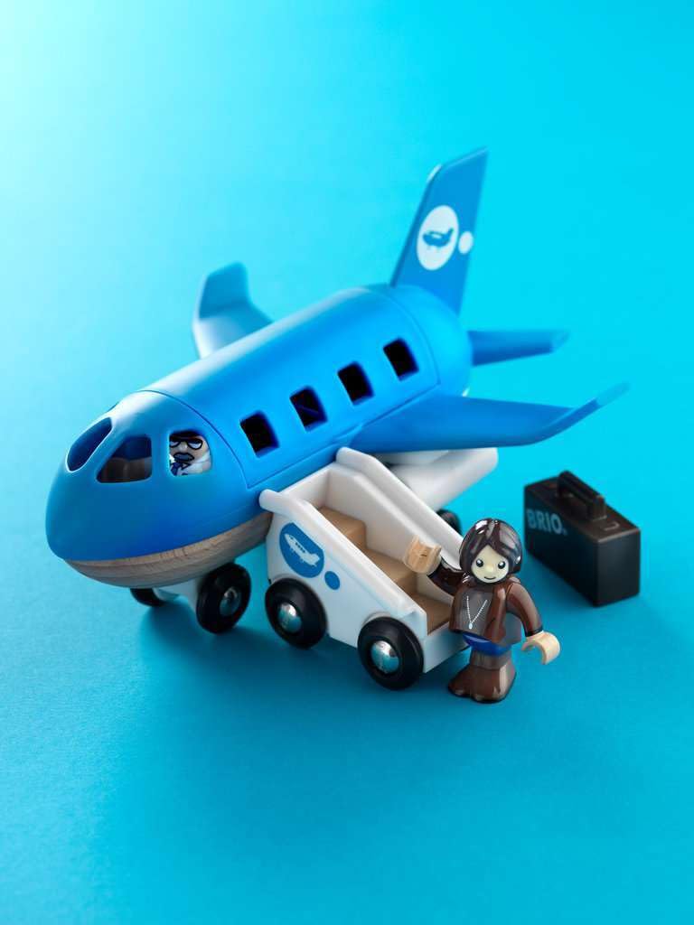 Foto 4 | Juego De Madera Toy Airplane Brio World 33306 Con Juguetes Ferroviarios Para Mayores De 3 - Venta Internacional.