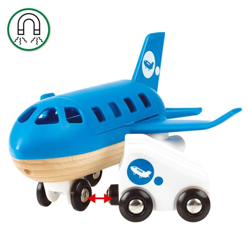 Foto 7 pulgar | Juego De Madera Toy Airplane Brio World 33306 Con Juguetes Ferroviarios Para Mayores De 3 - Venta Internacional.