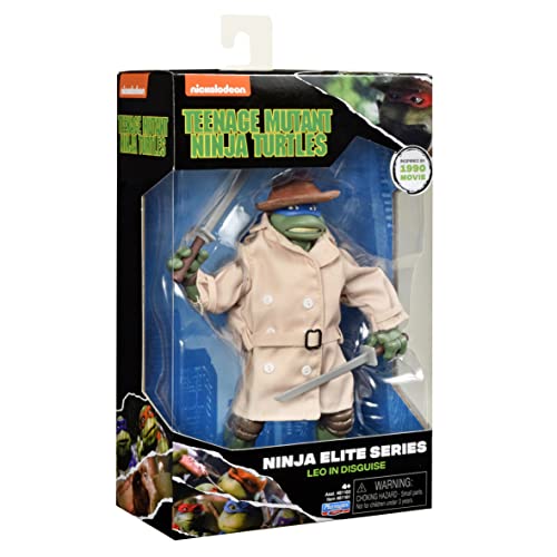 Foto 4 | Figura De Acción Teenage Mutant Ninja Turtles Ninja Elite 6 Leo - Venta Internacional.