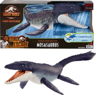 Foto 1 | Figura de Acción Mattel Jurassic World Ocean Protector Mosasaurus - Venta Internacional