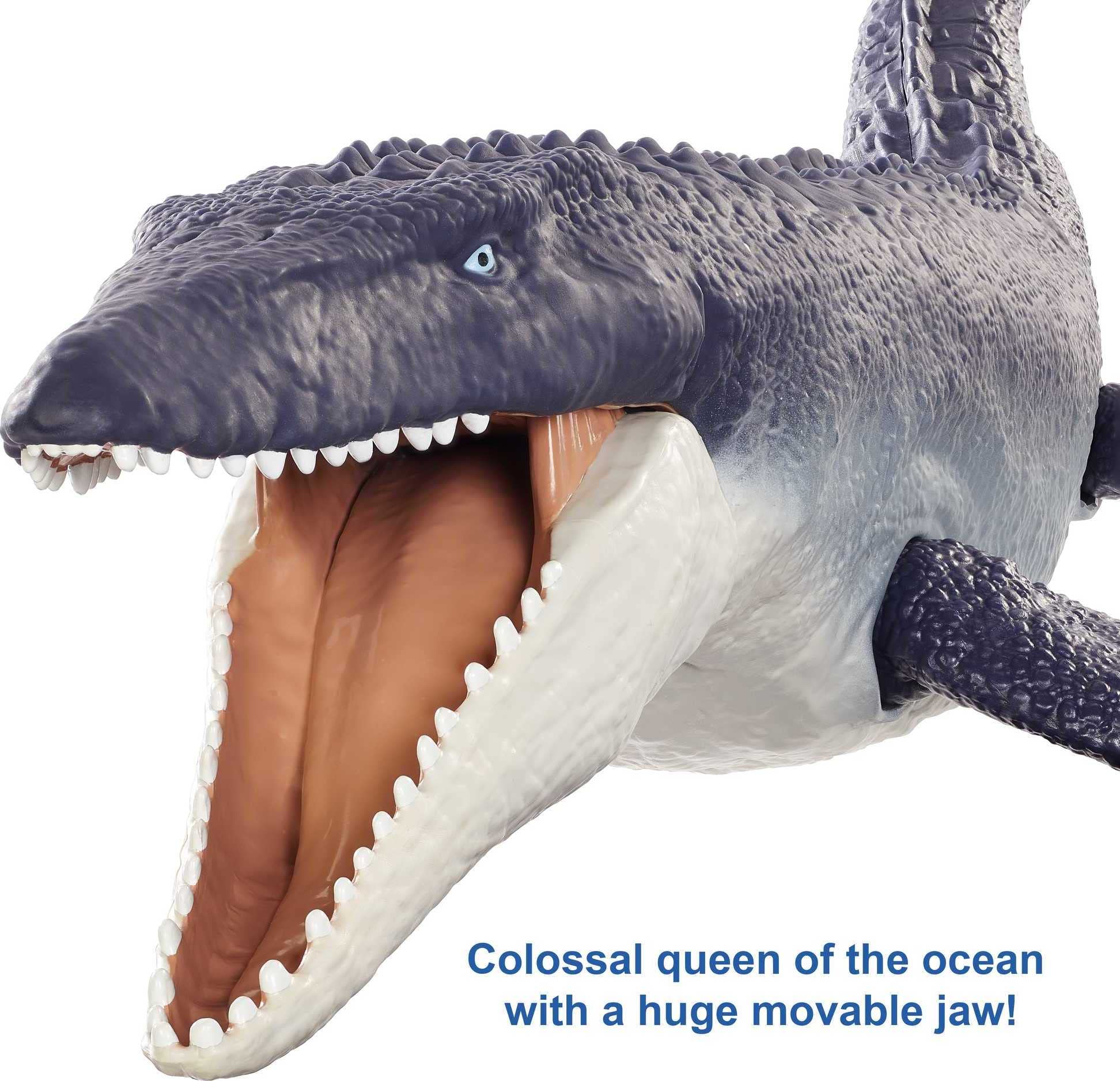 Foto 4 pulgar | Figura de Acción Mattel Jurassic World Ocean Protector Mosasaurus - Venta Internacional