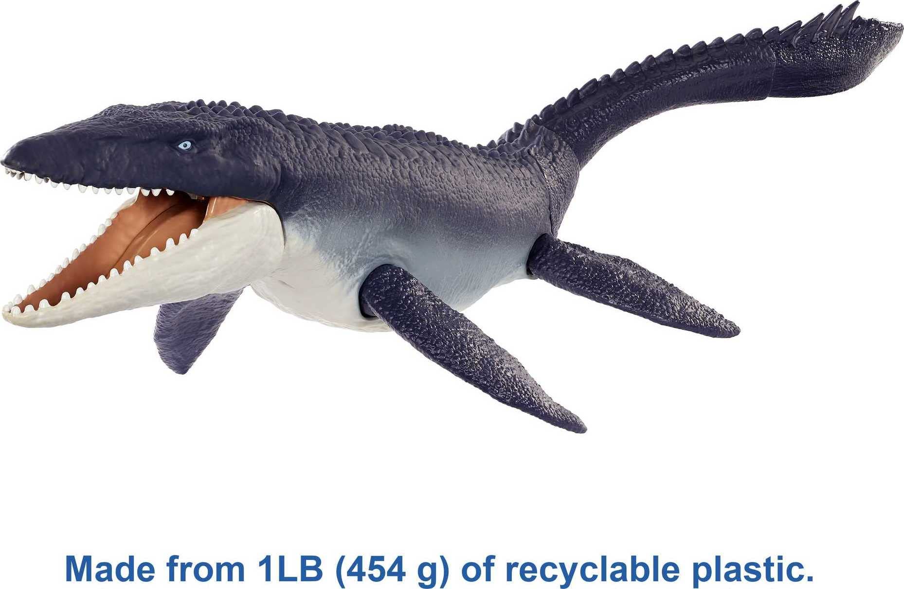 Foto 5 pulgar | Figura de Acción Mattel Jurassic World Ocean Protector Mosasaurus - Venta Internacional