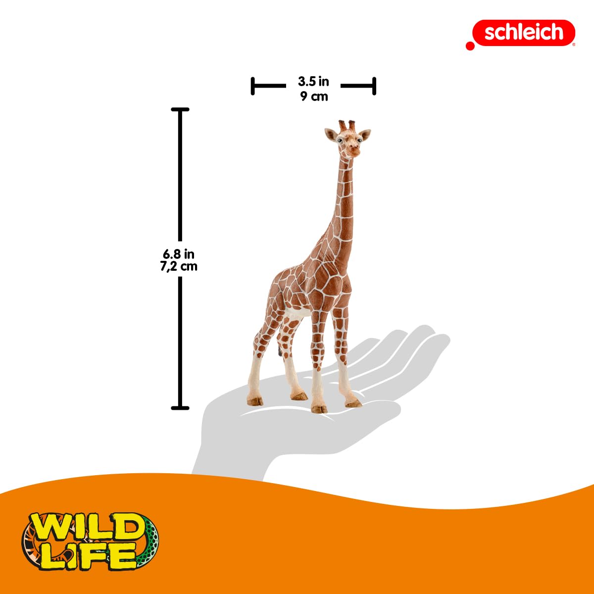 Foto 5 pulgar | Figura de Jirafa Schleich Wild Life Realista - Venta Internacional