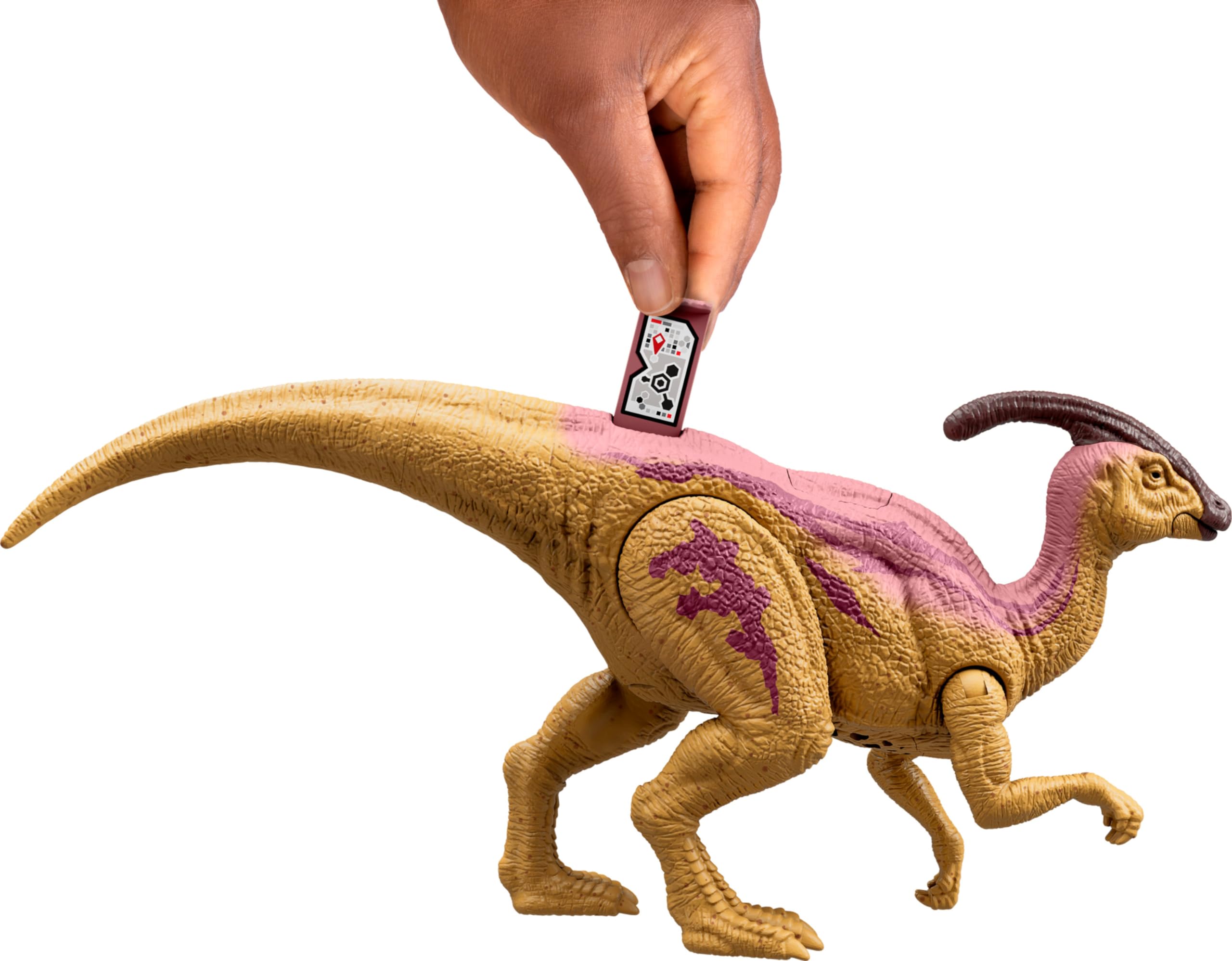Foto 4 | Figura De Dinosaurio Jurassic World Wild Roar Parasaurolophus - Venta Internacional.