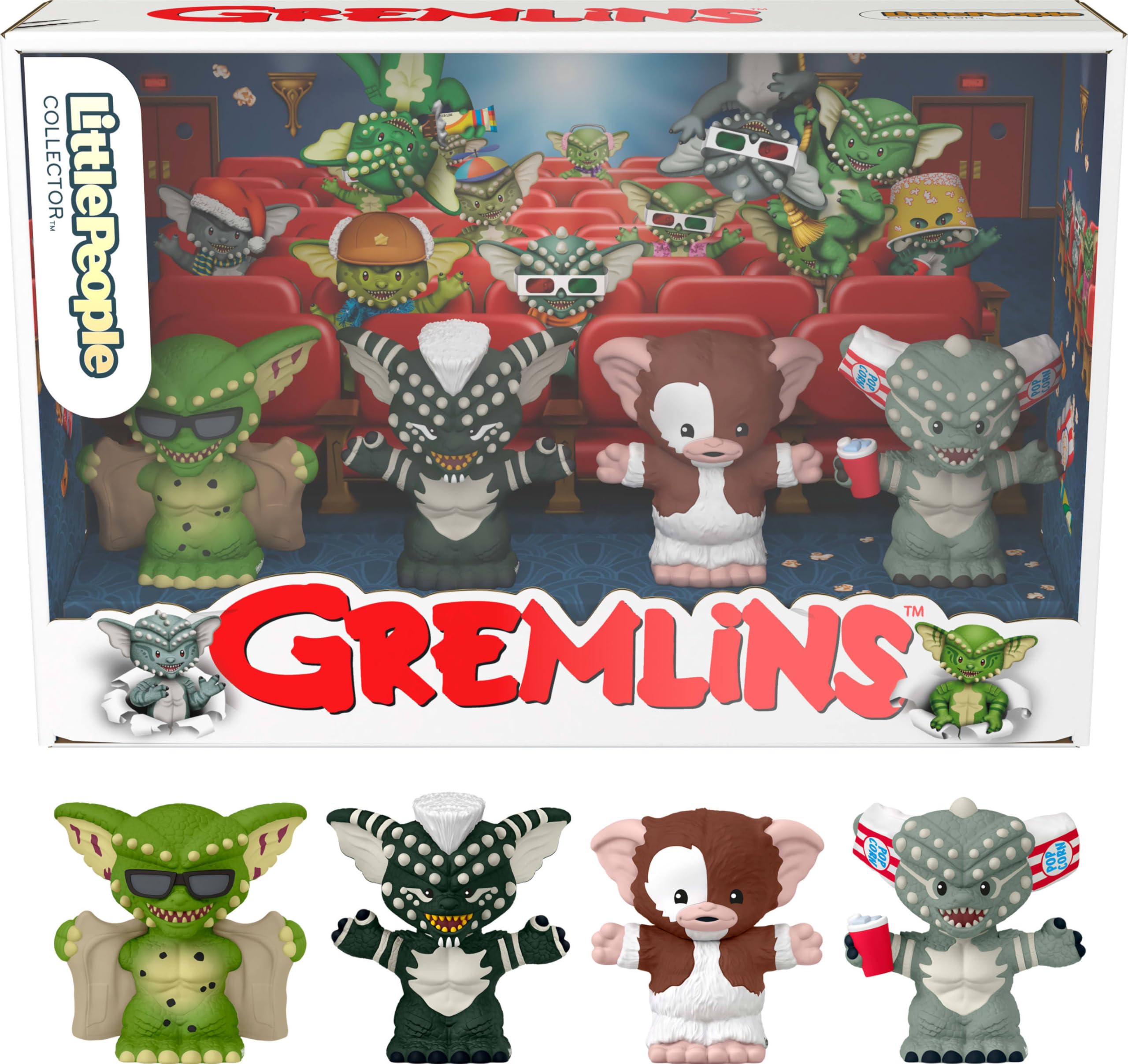 Foto 2 pulgar | Set De Figuras Little People Collector Gremlins Movie Edition - Venta Internacional.