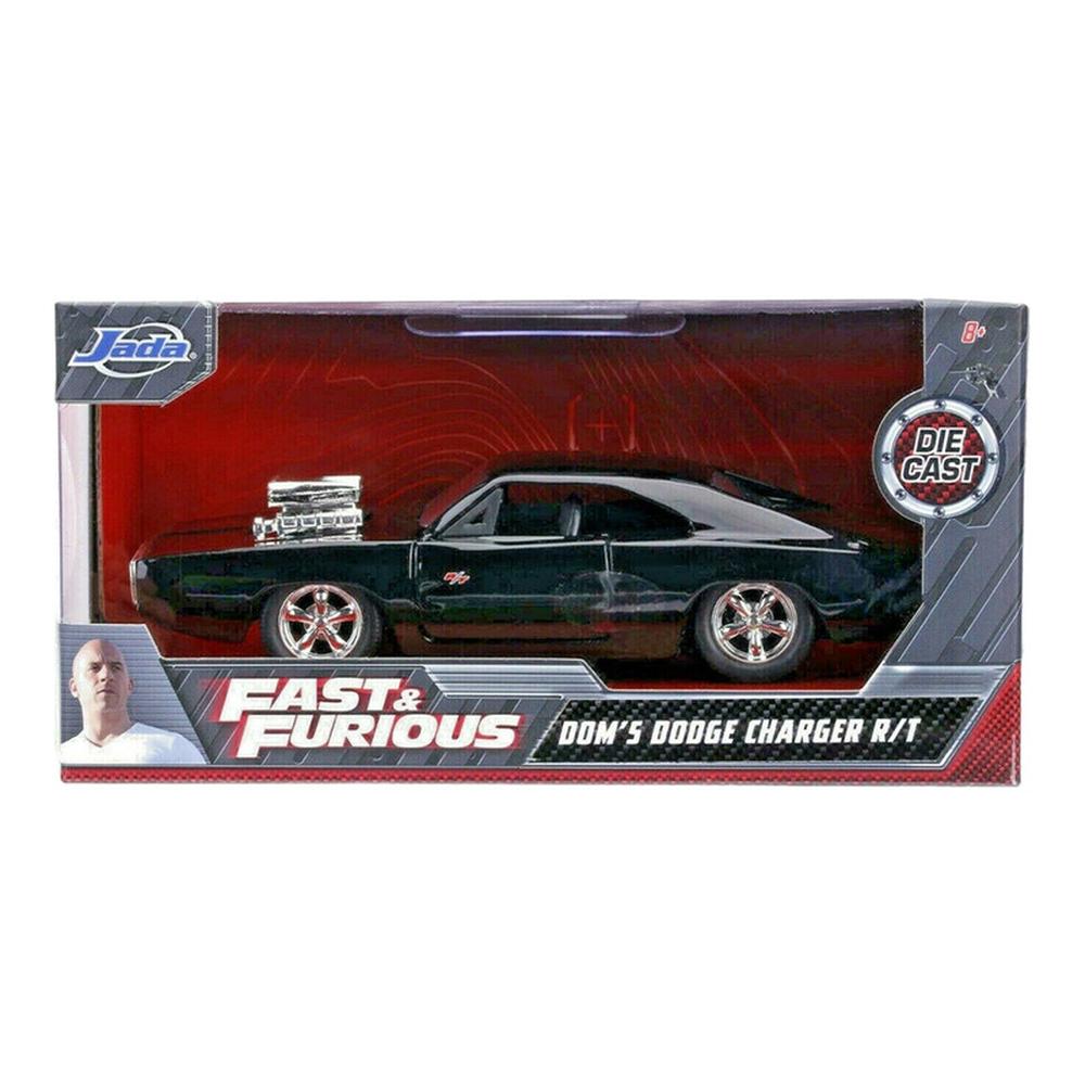 Vehículo Dom's Dodge Charger R/T a escala 1:32 de Fast & Furious