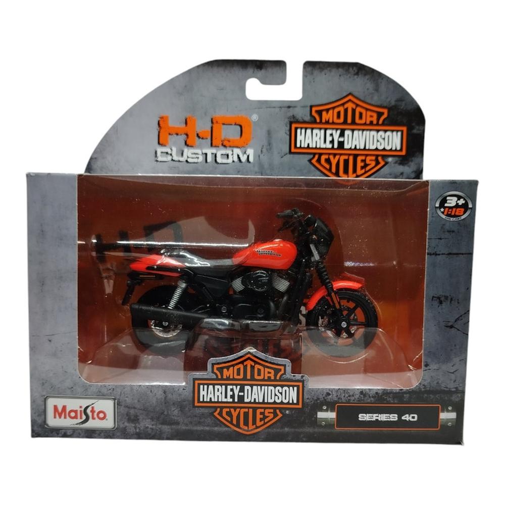 Foto 2 | Jada Toys Vehículo Motocicleta 2015 Harley Davidson Street 750 Escala 1:18 Harley-davidson