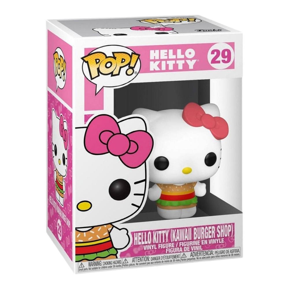 Foto 3 pulgar | Funko Pop Hello Kitty Kawaii Burguer Shop 29 Hello Kitty