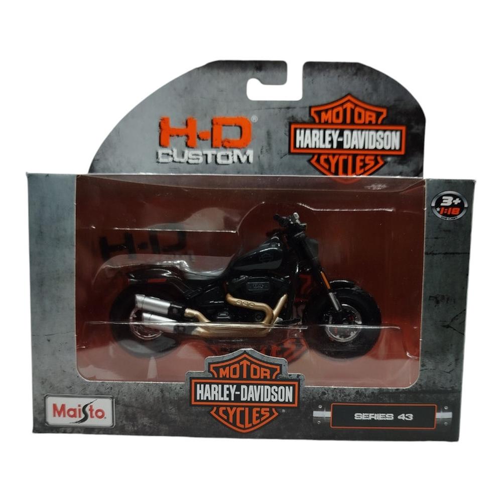 Foto 2 | Jada Toys Vehículo Motocicleta 2022 Fat Bob 114 Escala 1:18 Harley-davidson