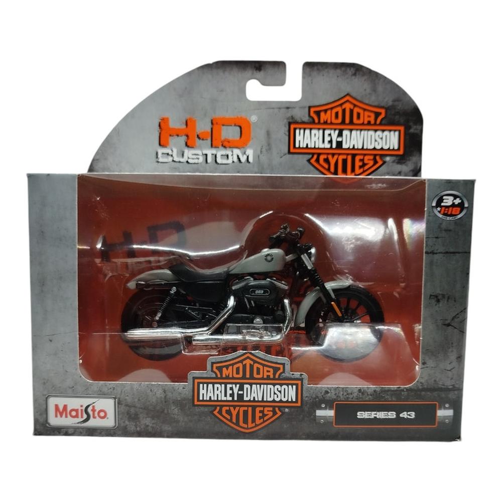 Foto 2 | Jada Toys Vehículo Motocicleta 2022 Sportster Iron 883 Escala 1:18 Harley-davidson