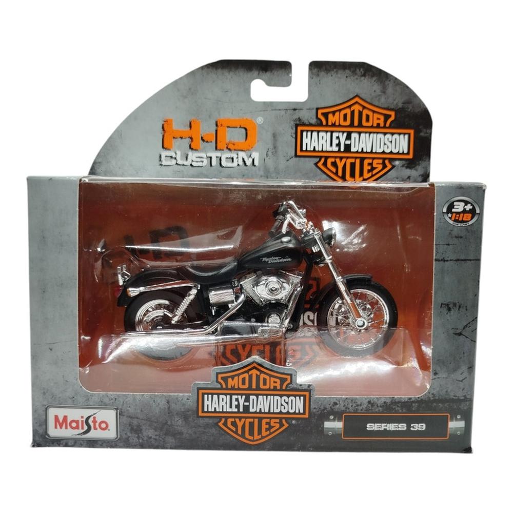 Foto 3 pulgar | Jada Toys Vehículo Motocicleta 2006 Dyna Street Bob Escala 1:18 Harley-davidson