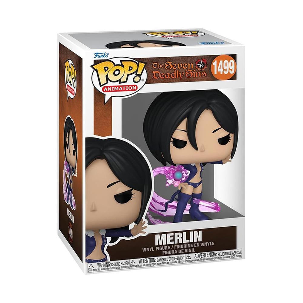 Foto 3 pulgar | Funko Pop Merlin 1499 The Seven Deadly Sins