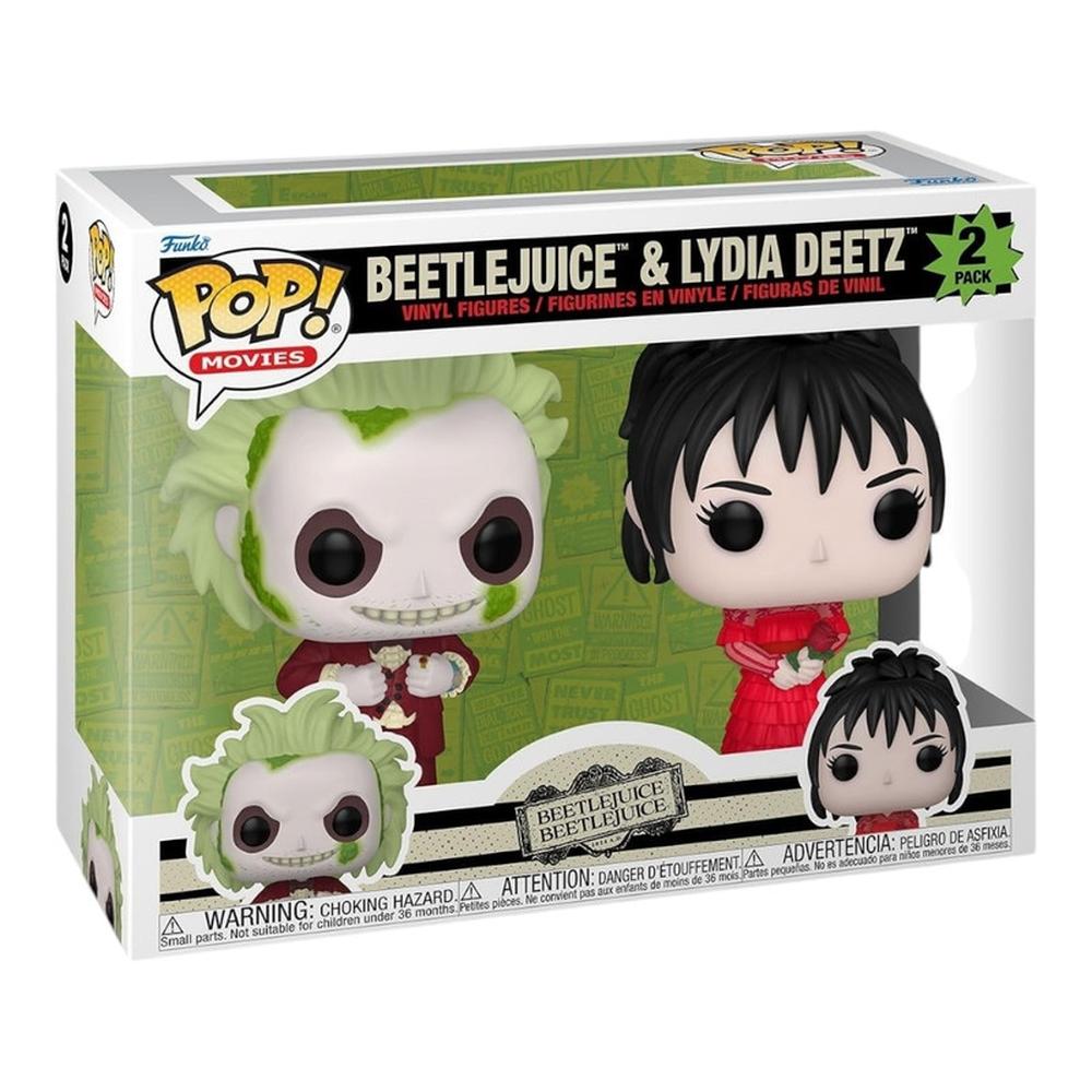 Foto 3 pulgar | Funko Pop Beetlejuice & Lydia Deetz 2 Pack Beetlejuice 2
