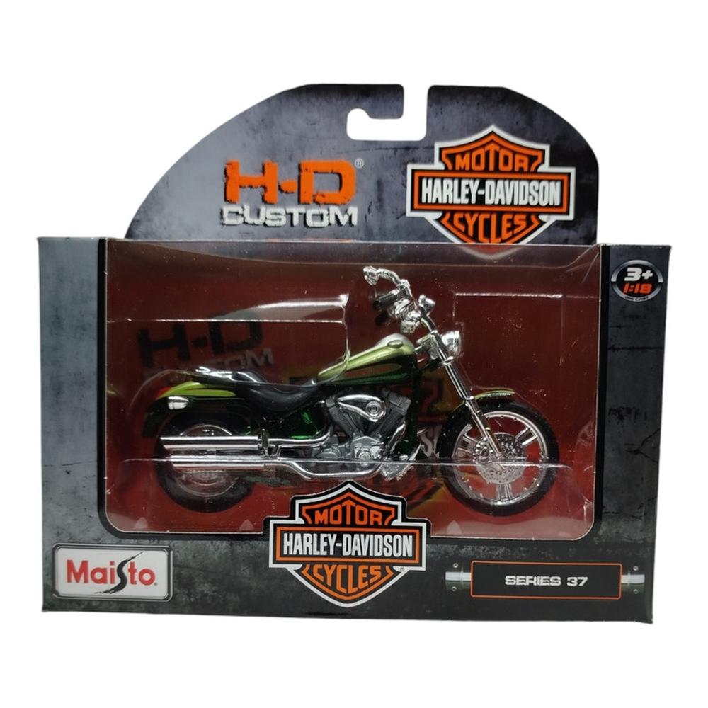 Foto 2 | Jada Toys Vehículo Motocicleta 2004 Fxstdse 2 Cvo Escala 1:18 Harley-davidson