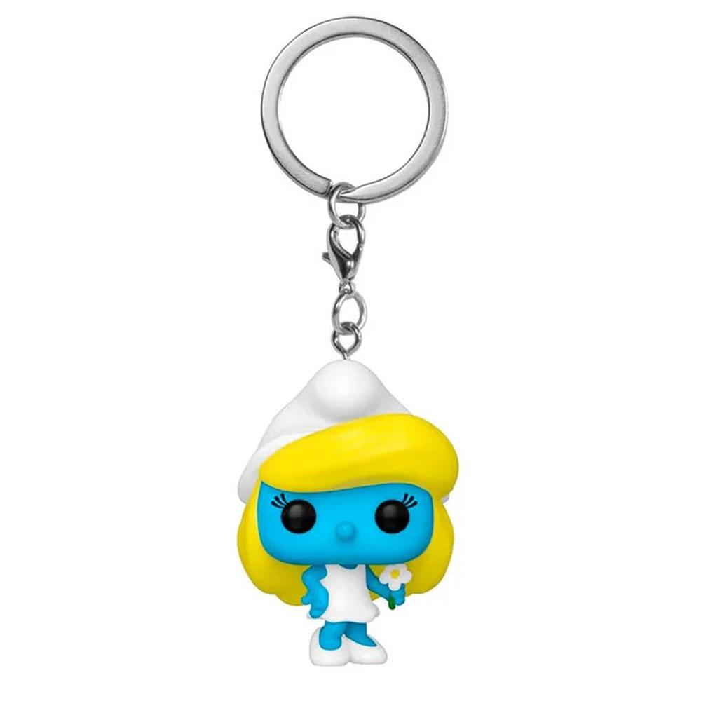 Foto 2 pulgar | Funko Llavero Smurfette Los Pitufos