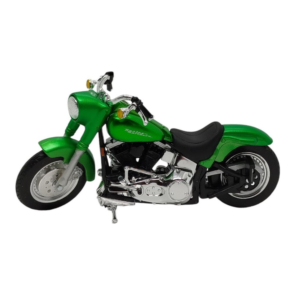 Jada Toys Vehículo Motocicleta 2000 Flstf Street Stalker Escala 1:18 Harley-davidson