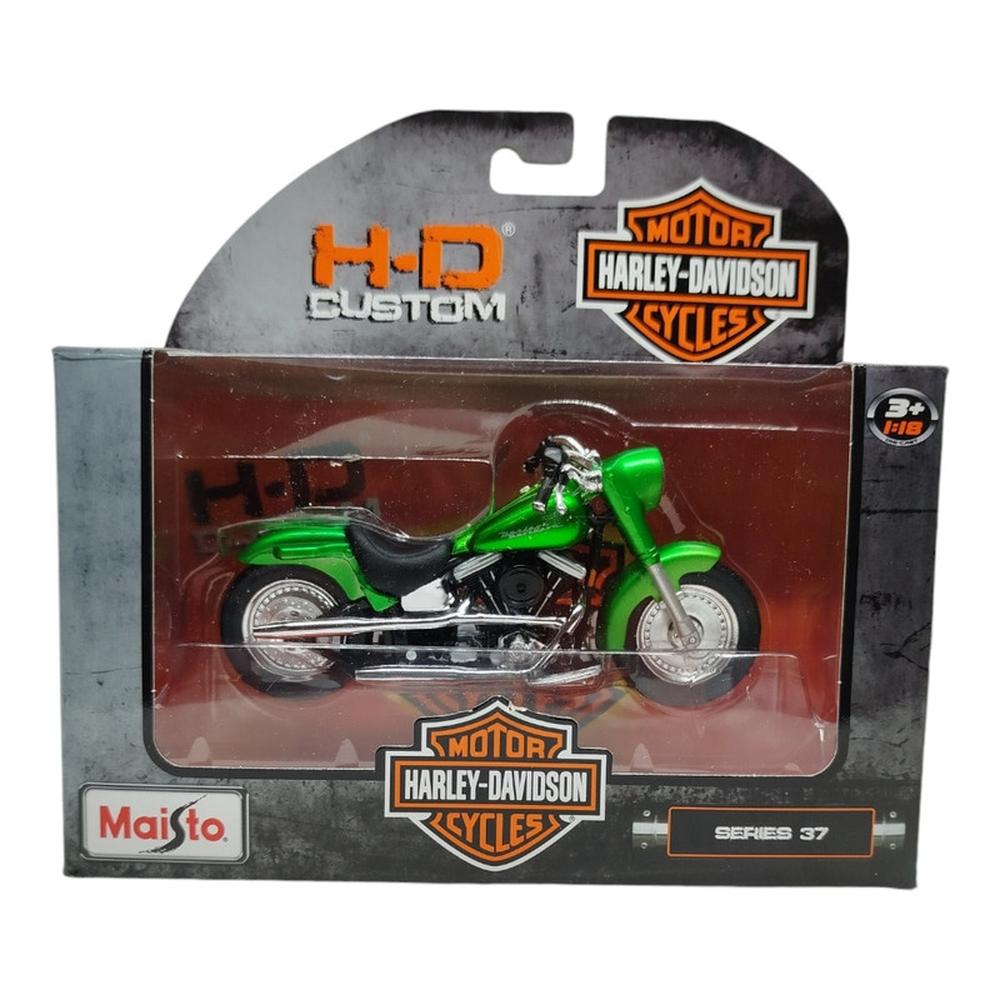 Foto 2 | Jada Toys Vehículo Motocicleta 2000 Flstf Street Stalker Escala 1:18 Harley-davidson