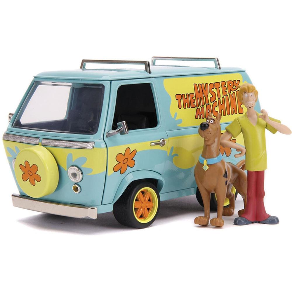 Foto 2 pulgar | Vehículo Jada Toys Mystery Machine With Shaggy & Scooby-doo Escala 1:24 Scooby Doo