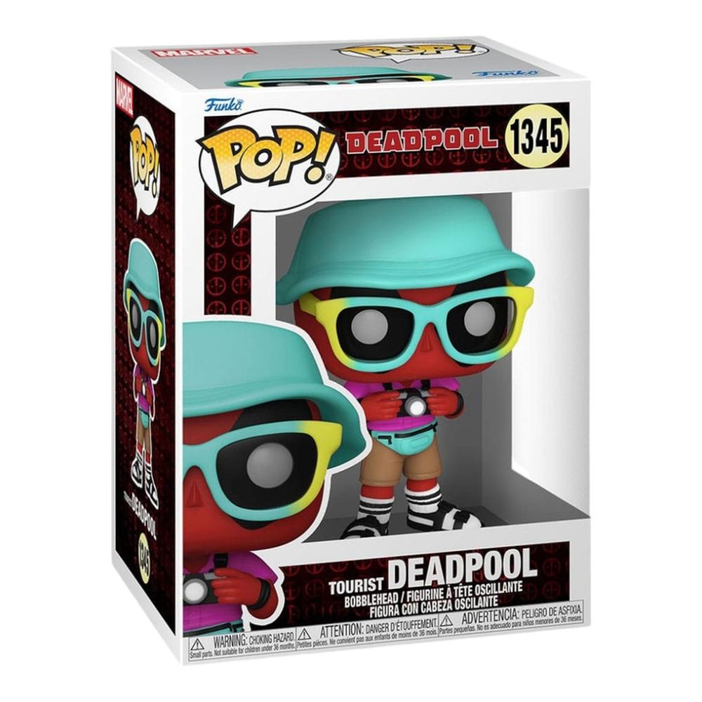 Foto 3 pulgar | Figura Funko Pop Tourist Deadpool 1345 Deadpool