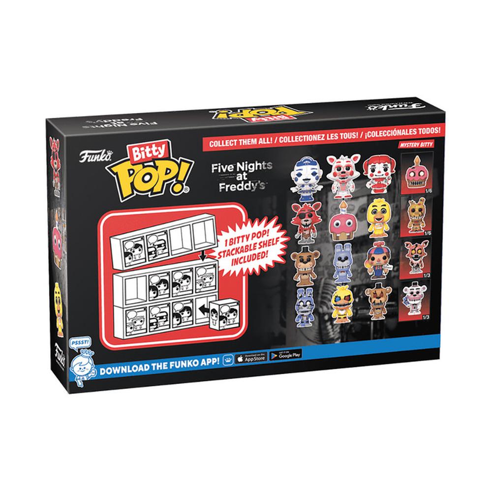 Foto 2 | Figuras Funko Bitty Pop Series 3 Five Nights At Freddy's