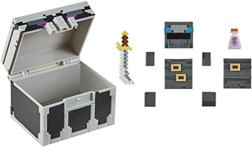 Foto 2 | Battle Chest Toy Minecraft Dungeons Con Accesorios De 3.25 Pulgadas - Venta Internacional.