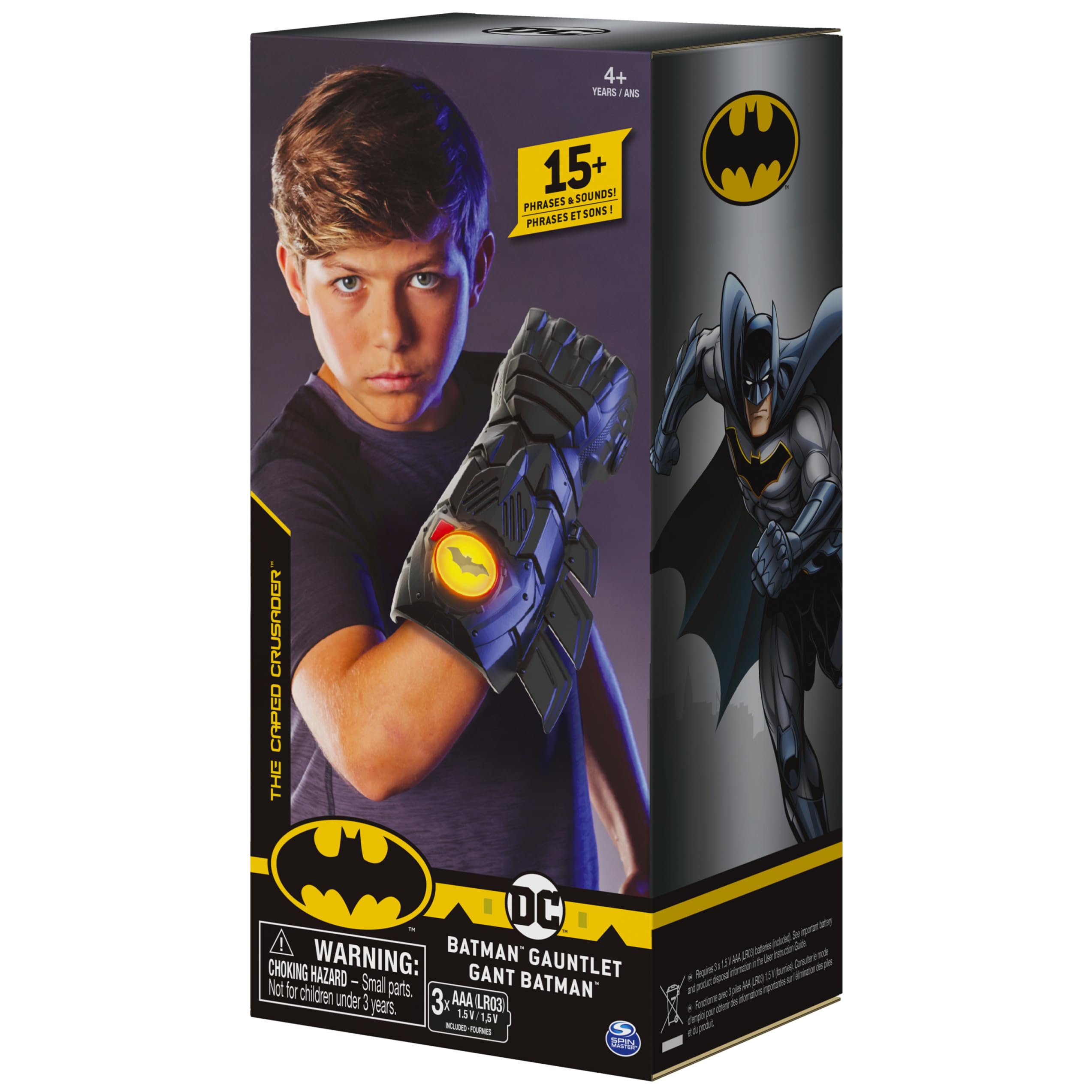 Foto 8 pulgar | Batman, Guantelete Interactivo Con Más De 15 Frases Y Sonidos, Para Niños De 4 Años En Adelante - Venta Internacional.