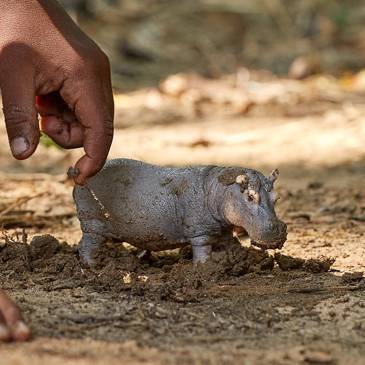 Foto 4 pulgar | Figura Schleich Wild Life De Hipopótamo Realista Con Detalles - Venta Internacional.