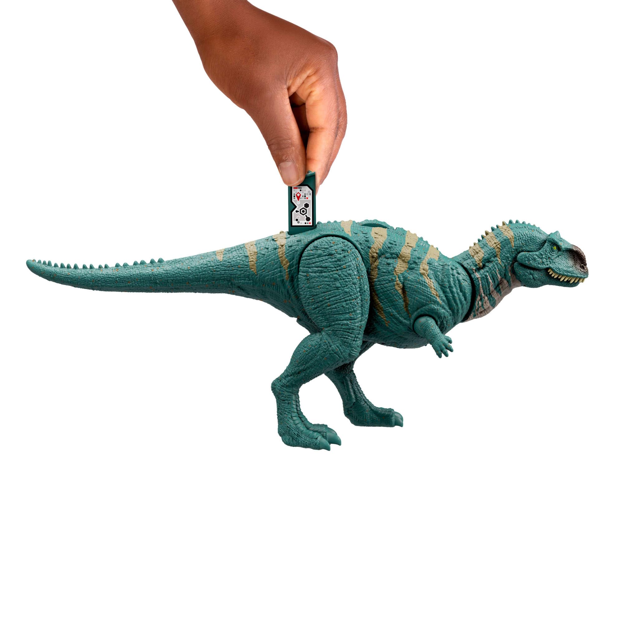 Foto 7 pulgar | Figura De Dinosaurio Mattel Jurassic World Wild Roar Majungasaurus - Venta Internacional.