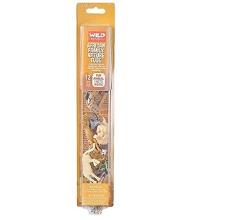 Foto 1 | Tubo De Figuras De Animales Familiares Africanos De Wild Rep - Venta Internacional.