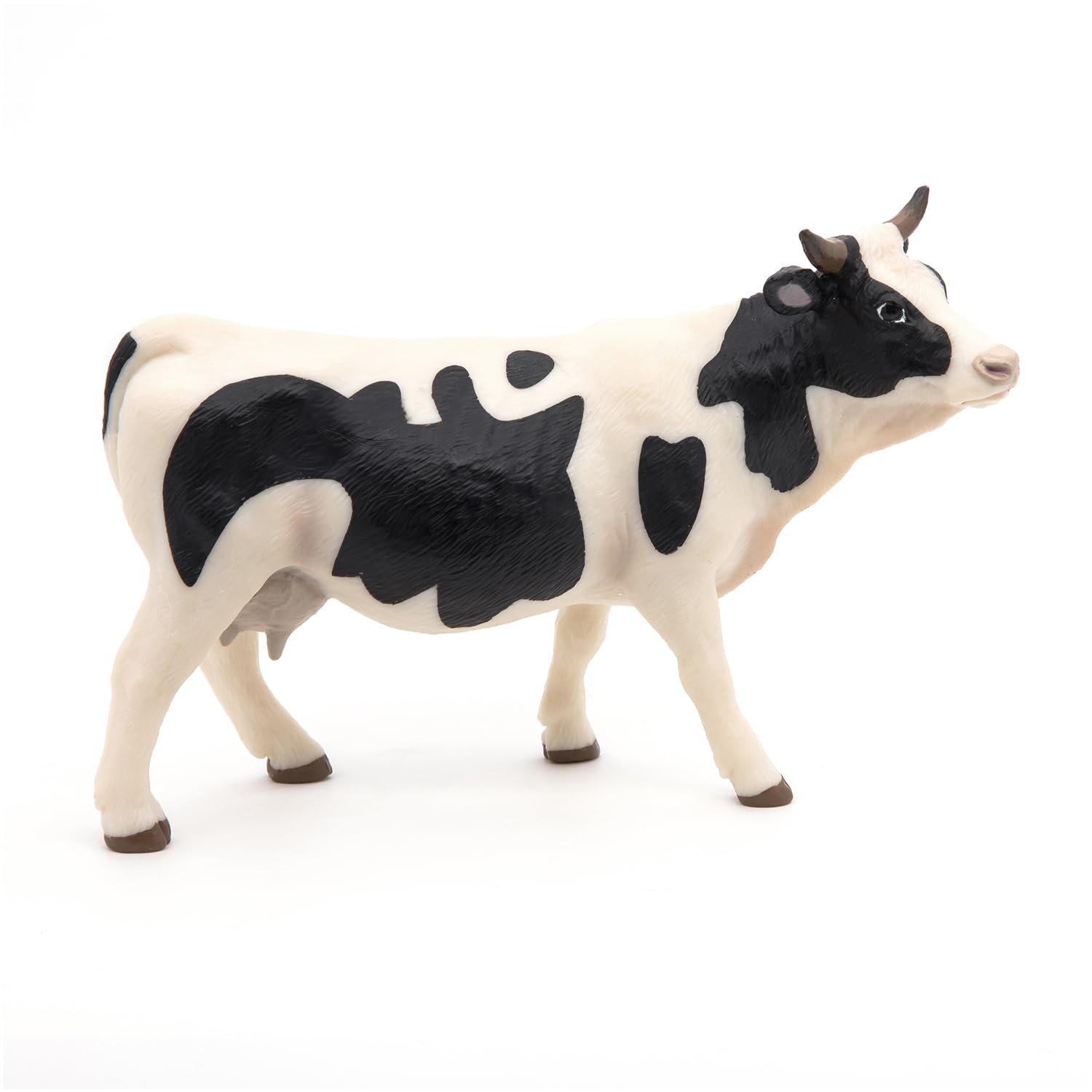 Foto 2 | Figura Papo Farmyard Friends, Vaca Blanca Y Negra 51148 - Venta Internacional.