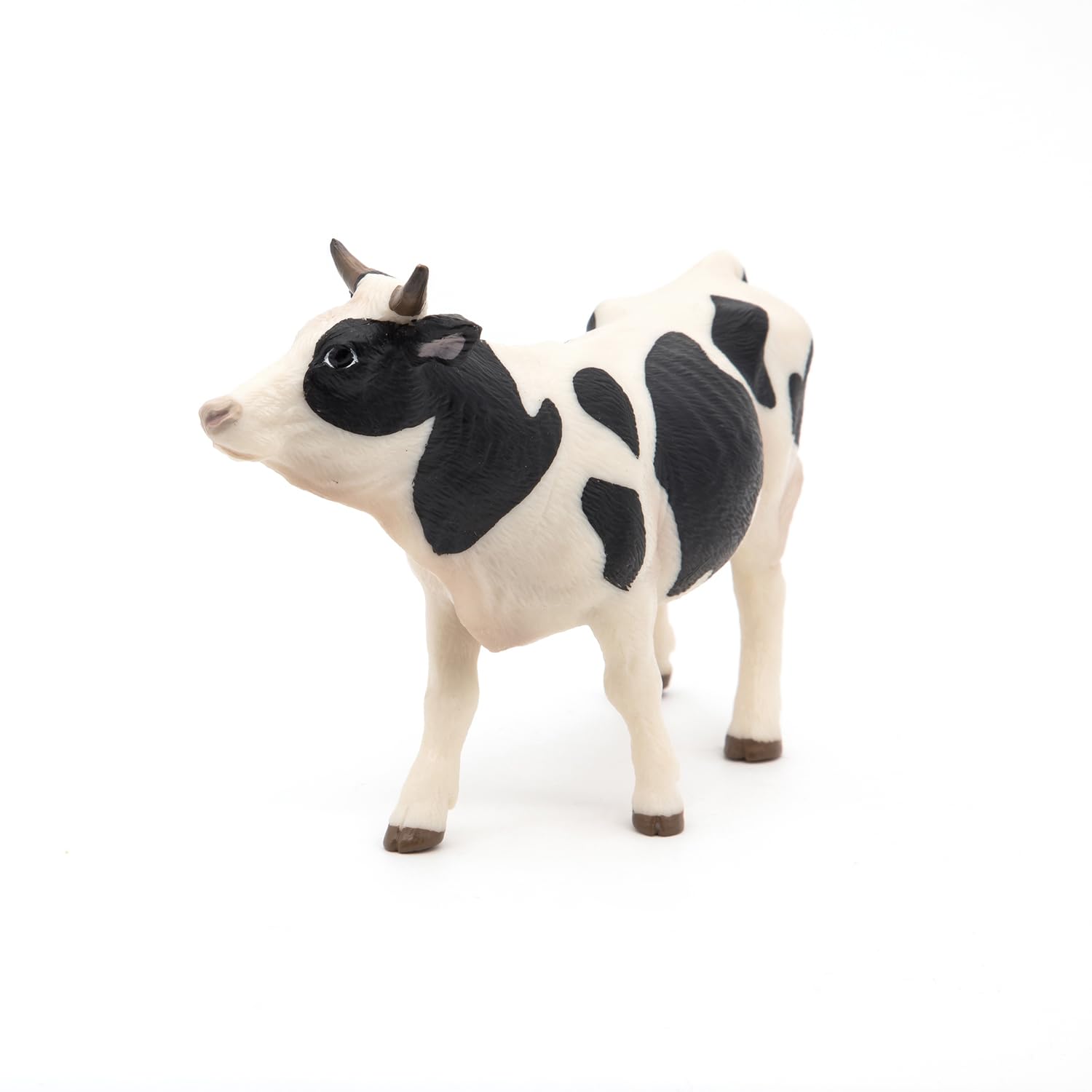 Foto 6 | Figura Papo Farmyard Friends, Vaca Blanca Y Negra 51148 - Venta Internacional.