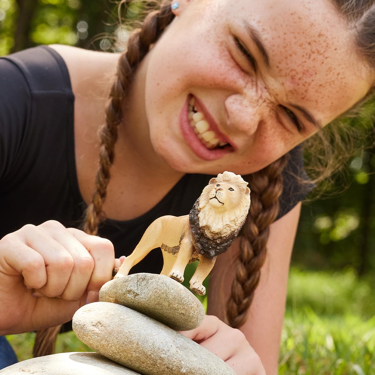 Foto 3 pulgar | Figura Animal Schleich Wild Life Lion Para Niños De 3 A 8 Años - Venta Internacional.