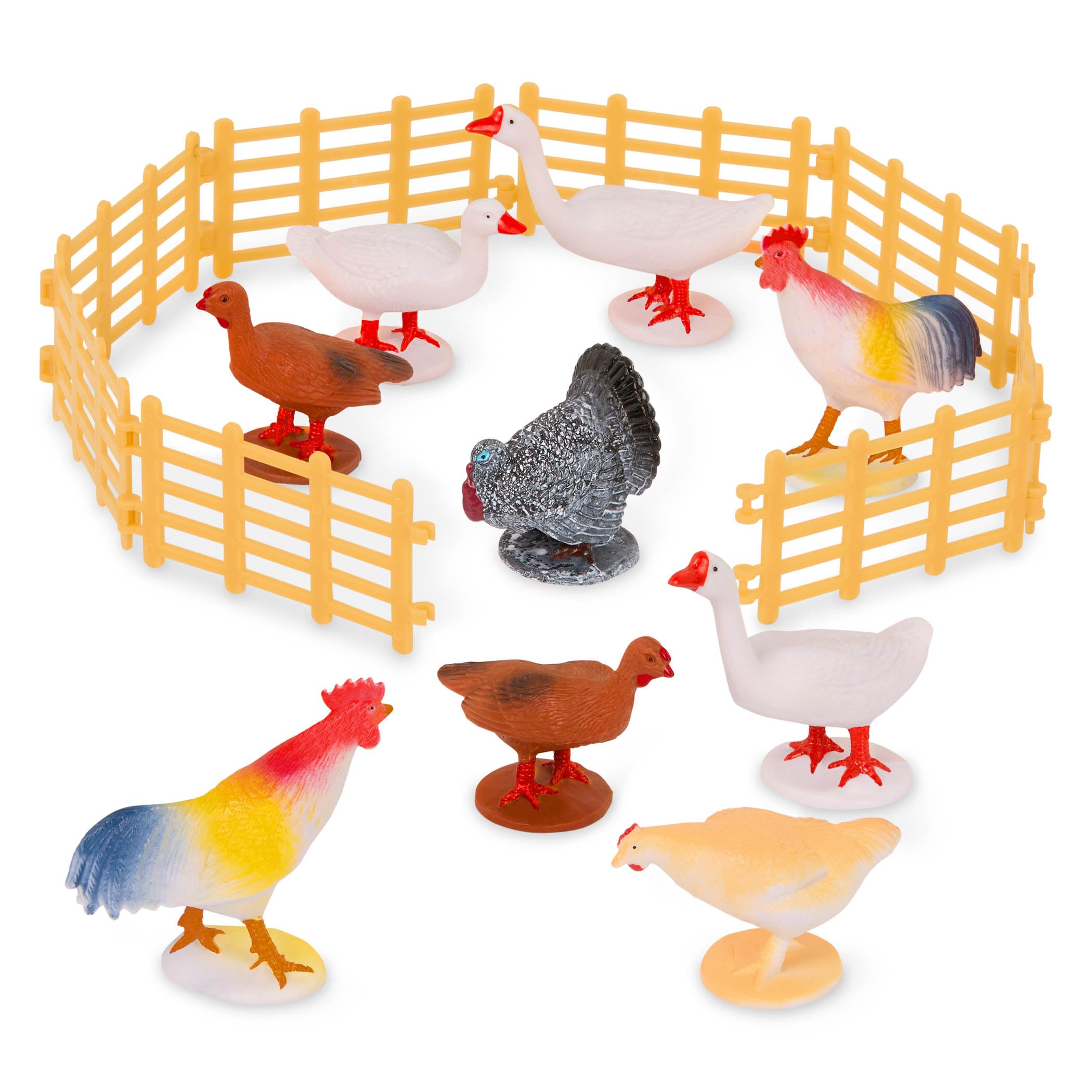 Foto 6 | Set De Juguetes Terra By Battat, 60 Unidades, Country World Farm Animals, 3+ - Venta Internacional.