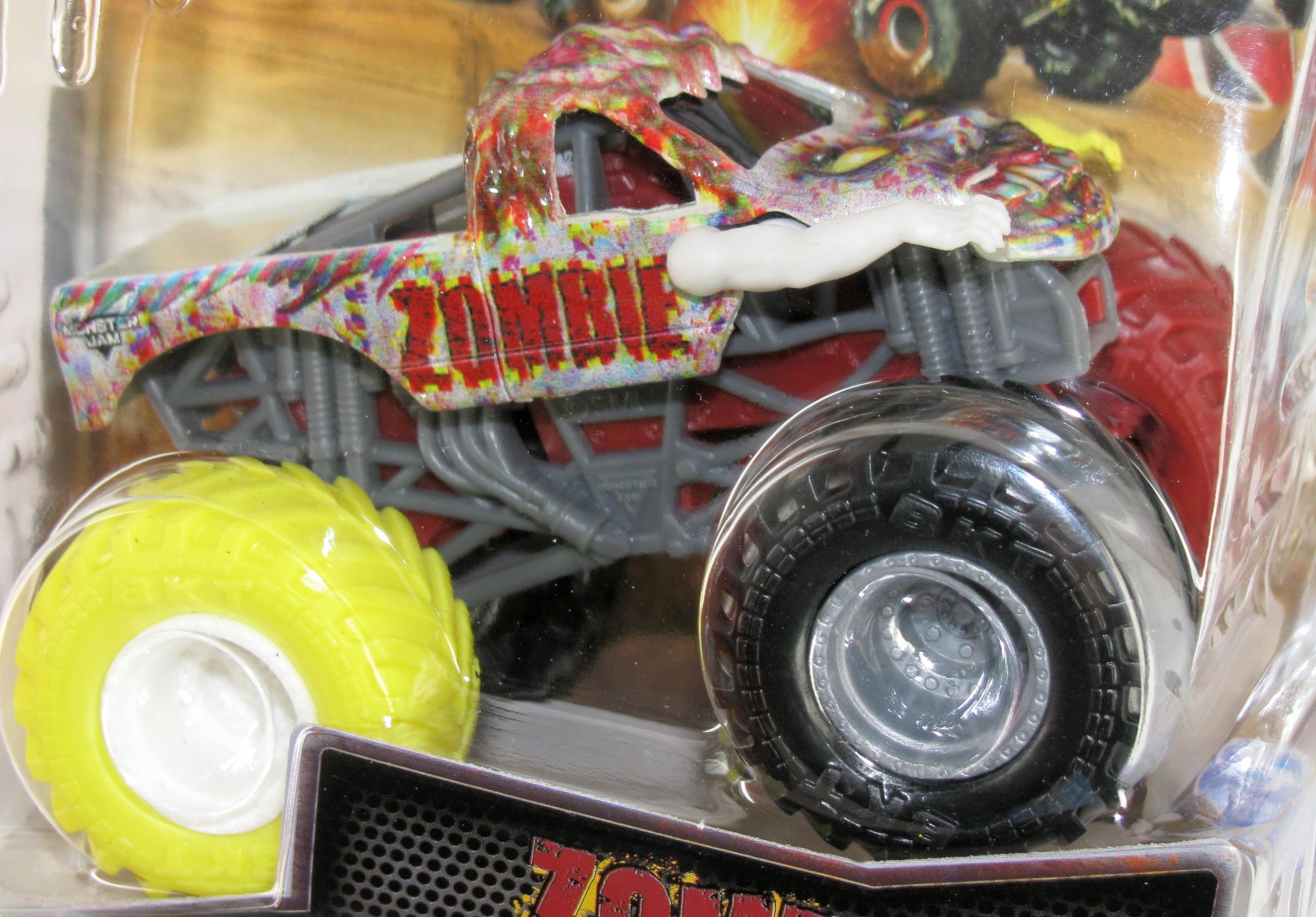 Foto 3 pulgar | Camión Fundido Monster Jam Zombie Series 33 A Escala 1:64 - Venta Internacional.