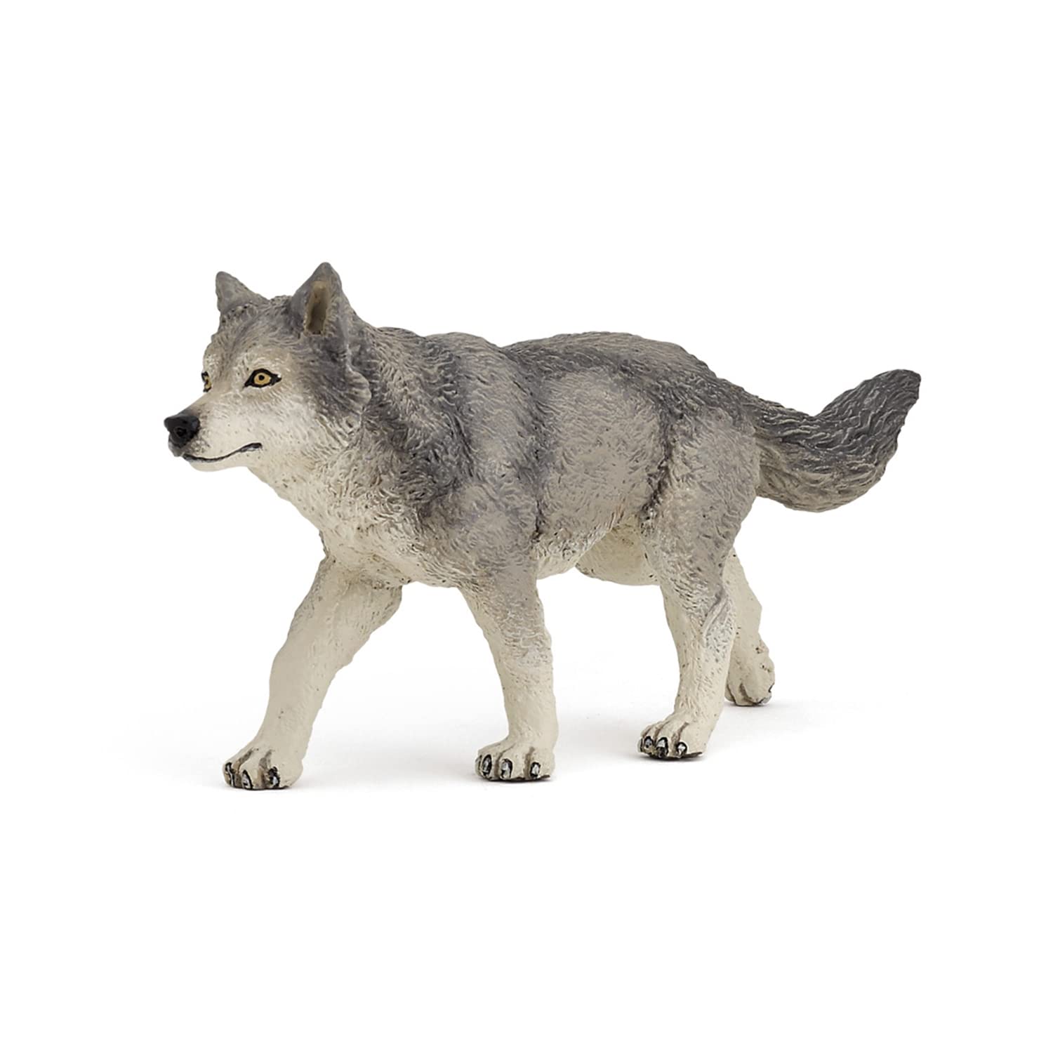 Figura Papo Wild Animal Kingdom Grey Wolf 53012 - Venta Internacional