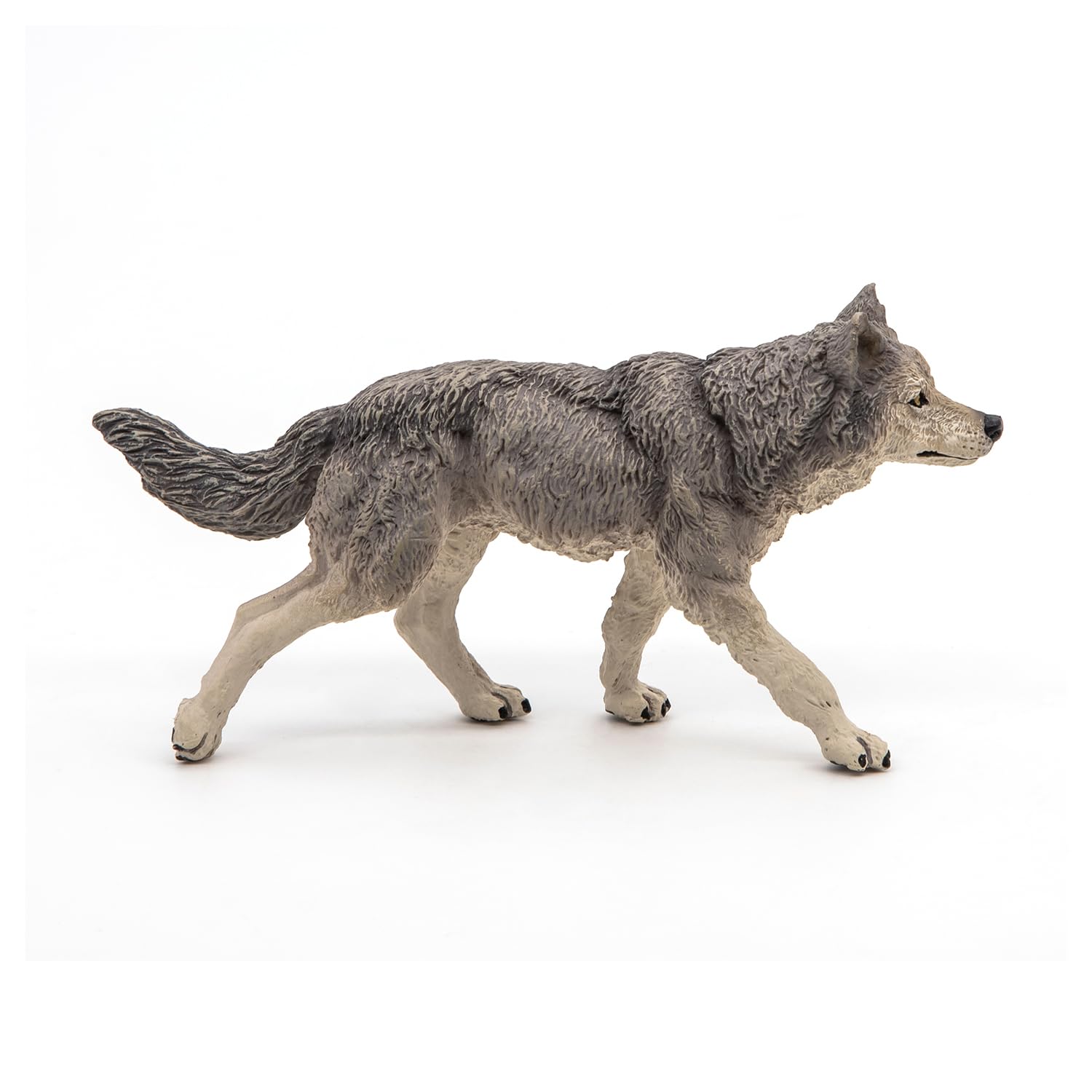 Foto 3 pulgar | Figura Papo Wild Animal Kingdom Grey Wolf 53012 - Venta Internacional