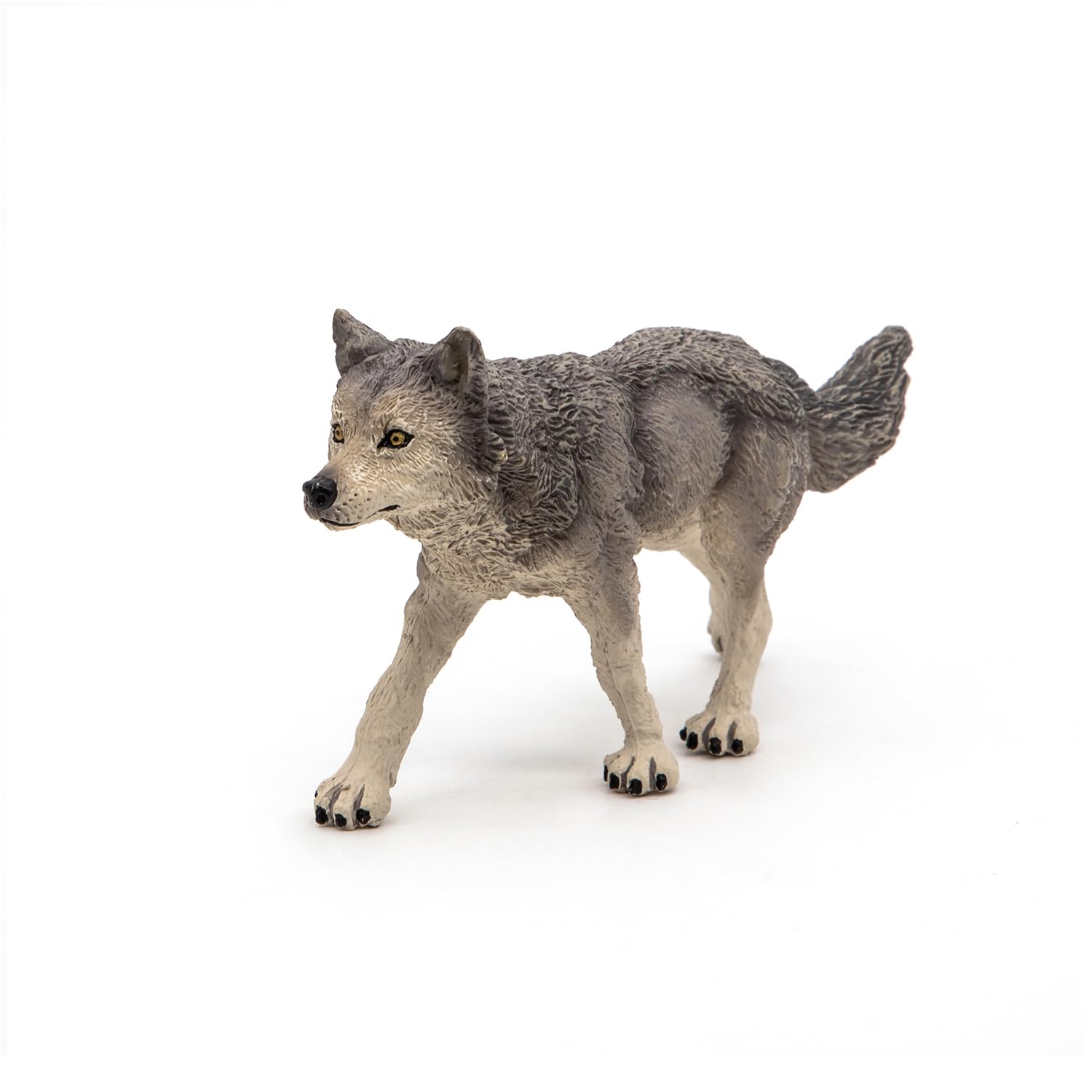 Foto 5 | Figura Papo Wild Animal Kingdom Grey Wolf 53012 - Venta Internacional